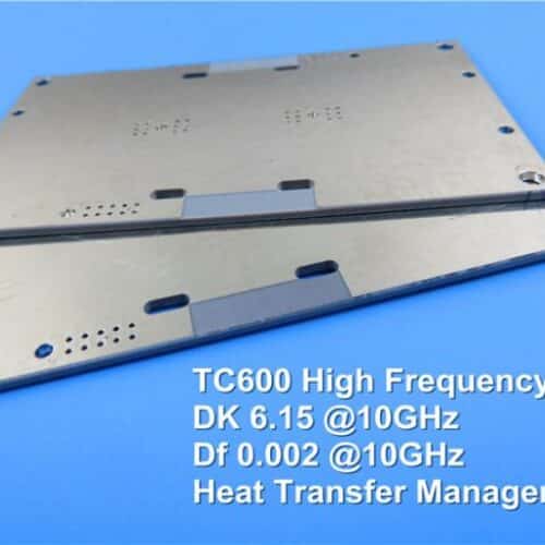 TC600 Microwave PCB with 15mil 20mil 30mil 50mil 60mil Thickness TC600 High Frequency PCB with Immersion Silver