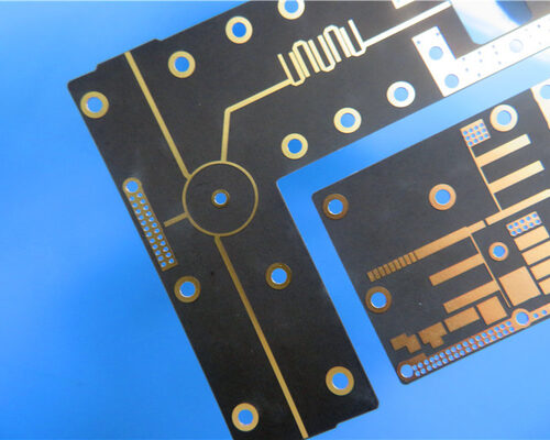 High Frequency PCB Built on Rogers IsoClad 917 non-woven fiberglass/PTFE Materials