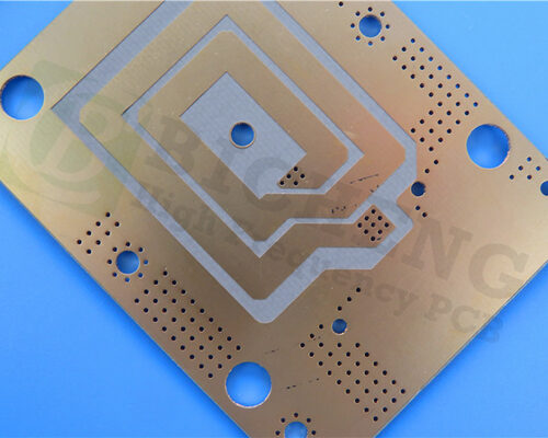Rogers DiClad 880 High Frequency PCB Double Layer 20mil 0.508mm With Immersion Gold