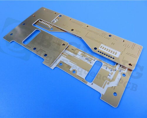 Rogers 6035 High Frequency PCB Built On Double Sided 20mil Core With Immersion Gold  for Power Amplifiers