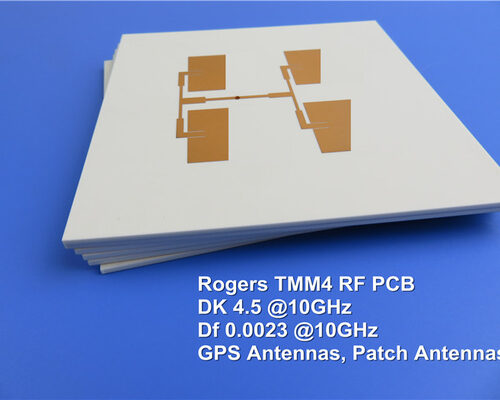 Rogers TMM4 PCB Microwave With Immersion Gold for Satellite Communication | TMM3, TMM6, TMM10, TMM10i, TMM13i
