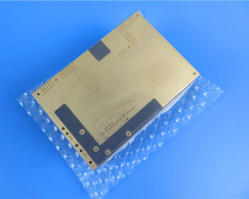 Hybrid PCB Built on SCGA-500 GF265 High Frequency Material and High Tg FR-4 With Immersion Gold