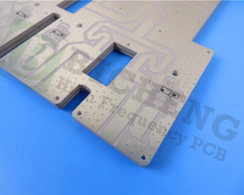 60mil RF-10 High Frequency PCB Double Sided Taconic Microwave PCB Low Loss High DK RF PCBs