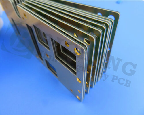 TMM3 High Frequency Printed Circuit Board 20mil 0.508mm Microwave PCB DK3.27 With Immersion Gold.