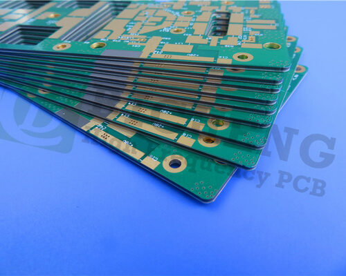 Rogers 5880LZ High Frequency PCB RT/duroid 5880LZ 50mil 1.27mm 2-Layer Circuit Board with Immersion Gold
