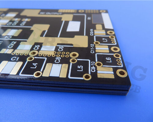 TC350 Rogers RF PCB Built on 30mil Double Sided Corel With Immersion Gold for Tower Mounted Amplifiers