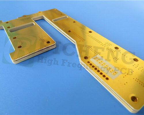 DiClad 527 High Frequency PCB Built on 20mil 0.508mm Substrates with Double Sided Copper and Immersion Gold