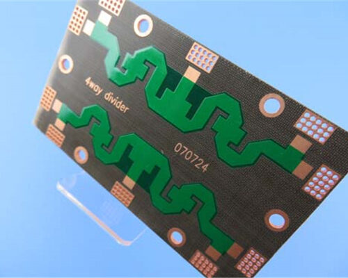 F4BME265 High Frequency PCB DK2.65 PTFE Double Sided With OSP and Green Mask