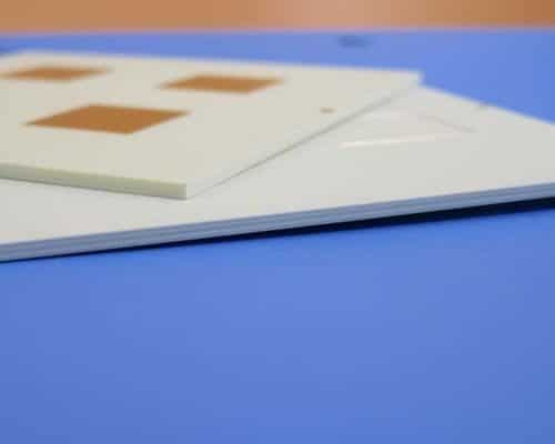 4 Layer High Frequency PCB On 2 Cores of 32mil 0.813mm RO4003C and 12mil RO4450F for Ultrahigh Frequency Coupler