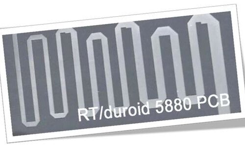 Rogers RT/duroid 5880 RF PCB with 10mil, 20mil, 31mil and 62mil Coating Immersion Gold, Immersion Silver, Immersion Tin