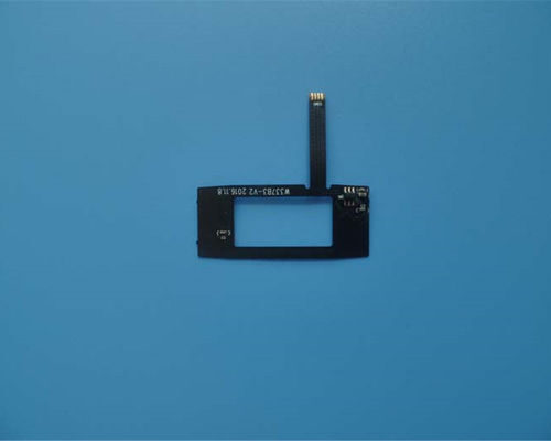 2 layer FPC at 0.2mm thick with Immersion Gold Double access flexible PCBs FPC Polyimide PCBs Manufacturer with White silkscreen