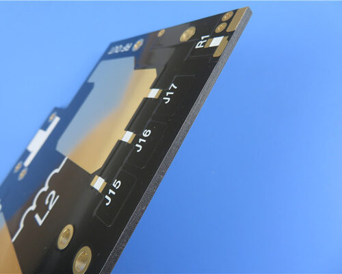 PTFE High Frequency PCB Built on 2oz Copper 3.0mm F4B DK2.2 for Radio Systems