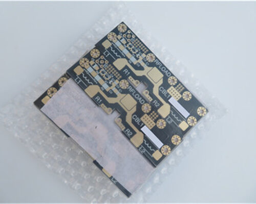 F4B PTFE High Frequency PCB 2oz Copper 0.8mm Thick With Immersion Gold for Low Noise Amplifiers