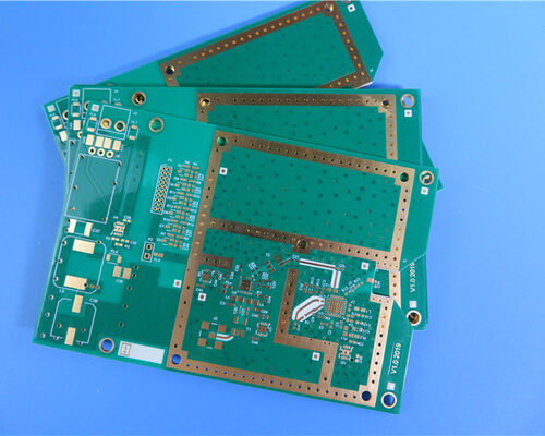 Hybrid PCB | Mixed Material 4-layer PCB Made On 20 mil RO4350B + FR4 With Blind Via