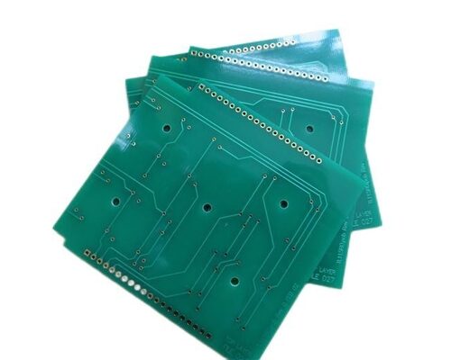 Keypad PCB Hard Gold Circuit Board Built On Tg170 FR-4 With Green Solder Mask