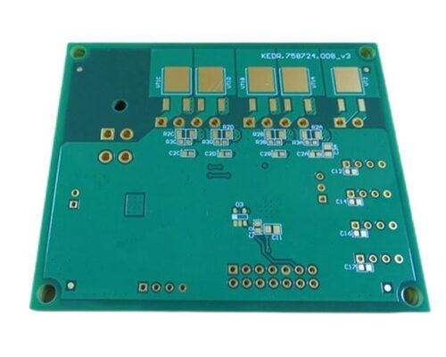 Fast PCB Quick Turn Prototype 4-layer Circuit Board Built On FR-4 With 2oz and Immersion Gold