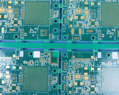 High Density Interconnect (HDI) PCB Circuit Board Built on 14-Layer FR-4 Tg170℃ With Immersion Gold